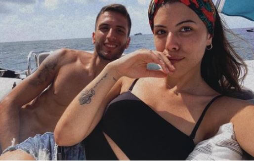 Melany La Blanca and Rodrigo Bentancur have been dating since their teenage days.